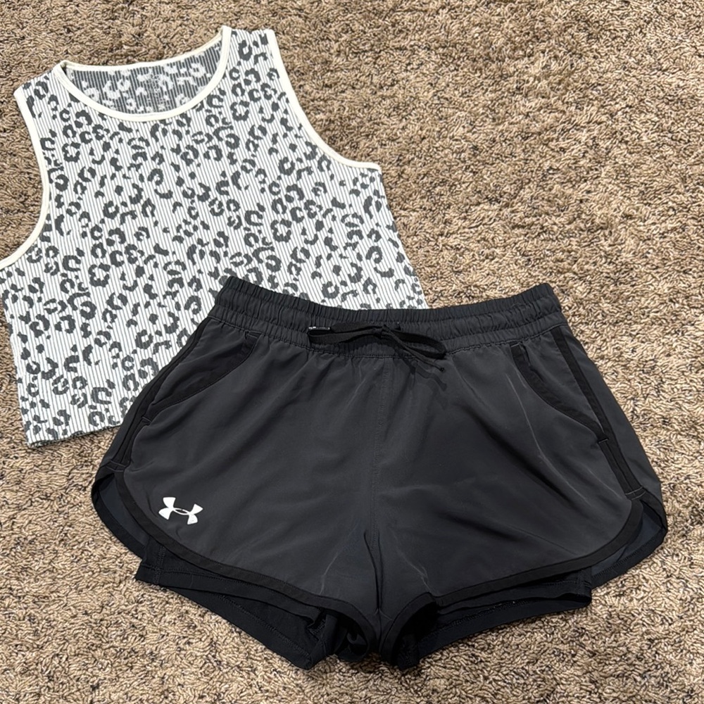 Bundle Girl Crop Top and Shorts Size XS / M